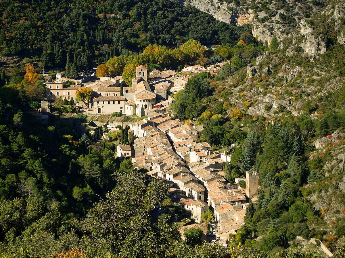 Village de Saint Guilhem le désert